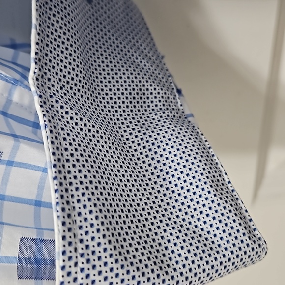 XL NWT Bugatchi long sleeve button-down shirt - Picture 3 of 6